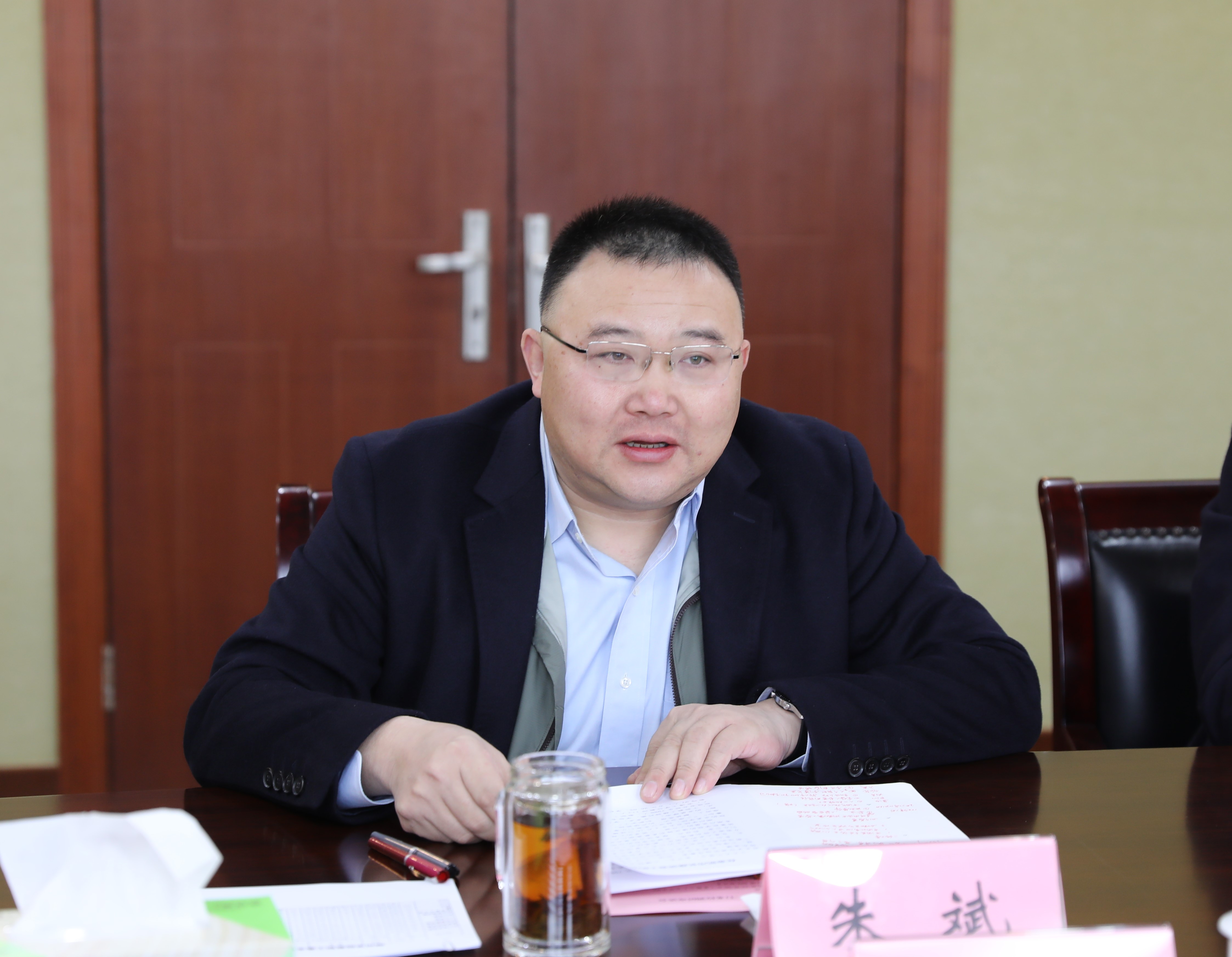 湖州市副市长金凯一行来校调研